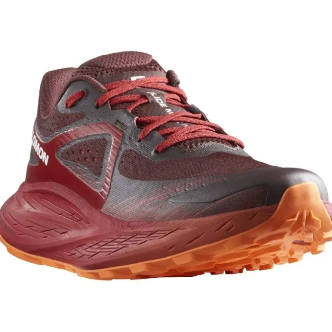 Salomon Neutrale Laufschuhe | Trailrunning Schuhe>Glide Max TR Rot