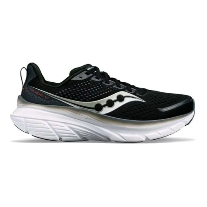 Saucony Laufschuhe Für Breite Füße | Laufschuhe Mit Pronationsstütze>Guide 17 Wide Weiß