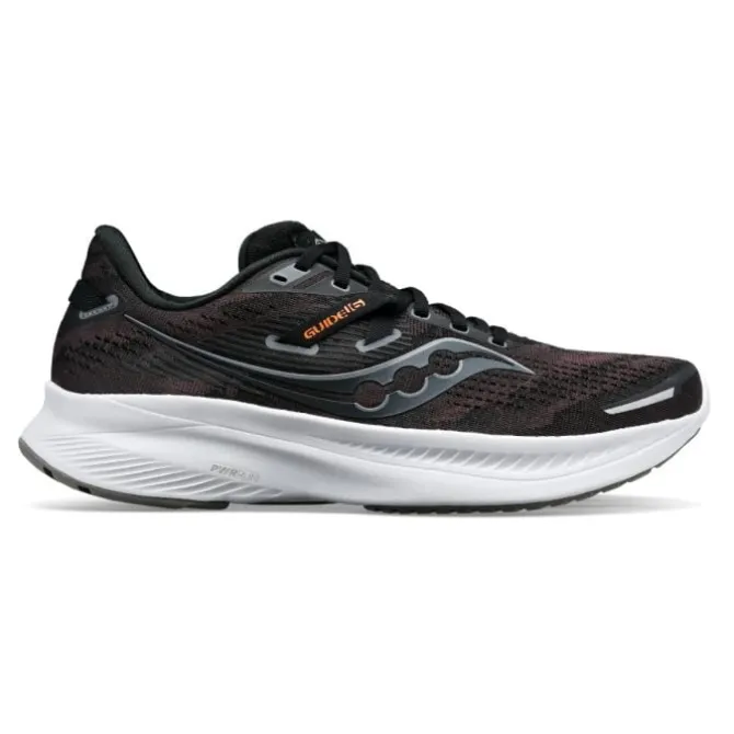 Saucony Laufschuhe Für Breite Füße | Laufschuhe Mit Pronationsstütze>Guide 16 Wide Schwarz