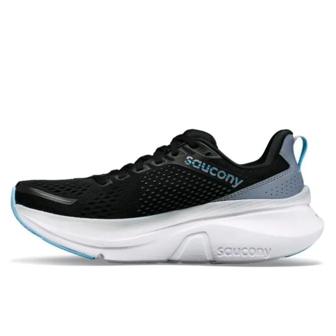 Saucony Laufschuhe Für Breite Füße | Laufschuhe Mit Pronationsstütze>Guide 17 Wide Schwarz