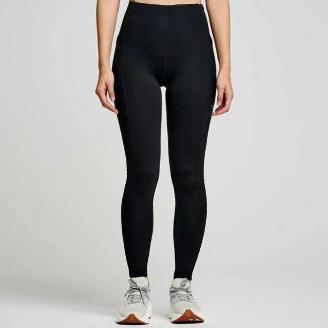 Saucony Laufhosen>Hurricane Tights Schwarz