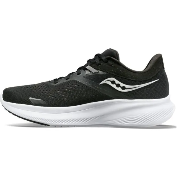 Saucony Laufschuhe Für Breite Füße | Neutrale Laufschuhe>Ride 16 Wide Schwarz