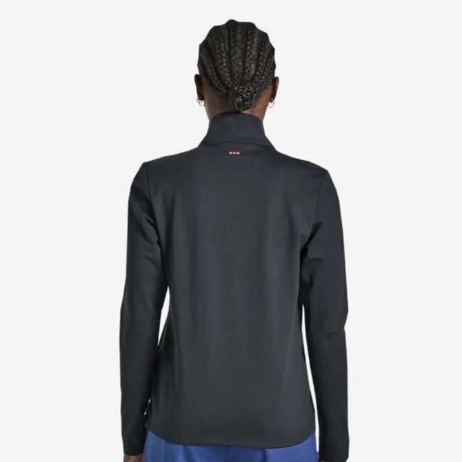 Saucony Laufshirts>Solstice 1/4 Zip Schwarz