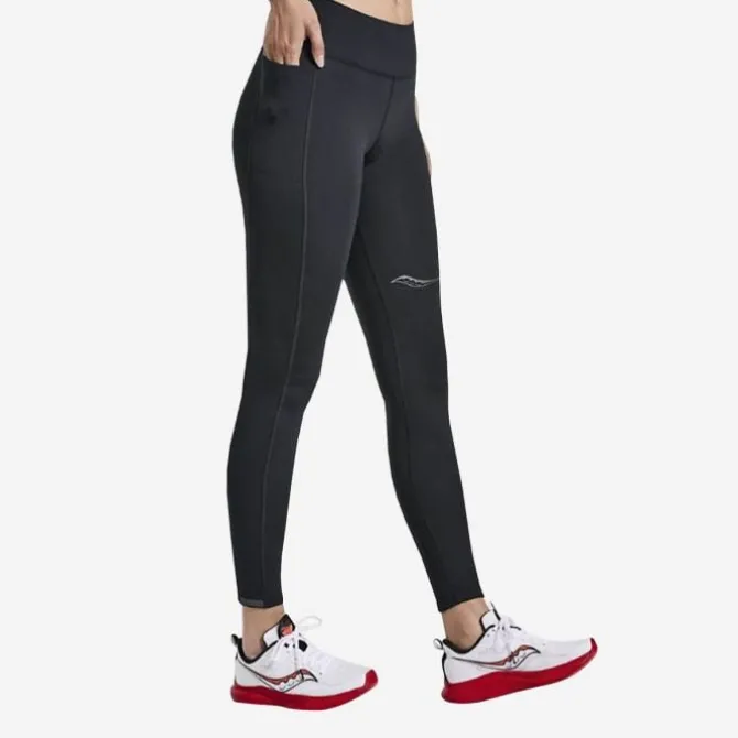 Saucony Laufhosen>Solstice Tight Schwarz