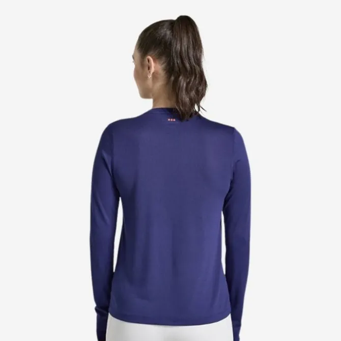 Saucony Laufshirts>Stopwatch Graphic Long Sleeve Violett