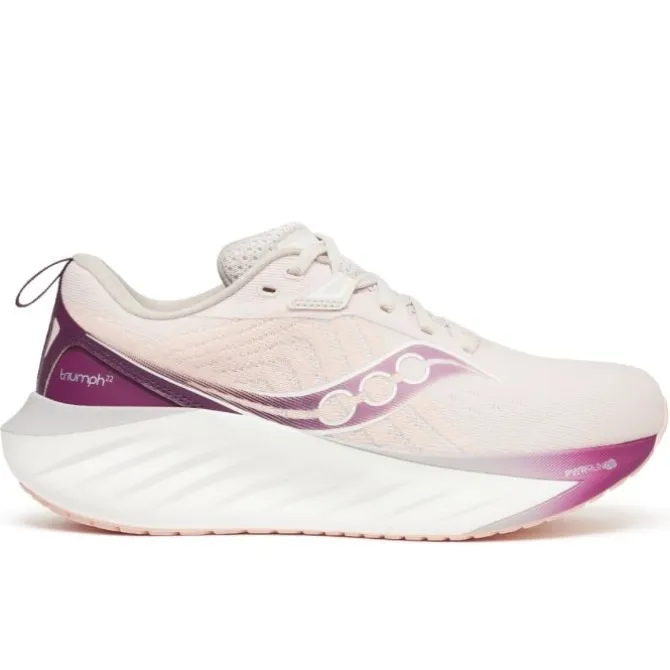 Saucony Neutrale Laufschuhe | Allround Laufschuhe>Triumph 22 Rot-violett