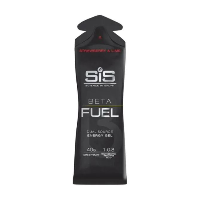 SIS Sportnahrung>Beta Fuel Gel Strawberry/Lime Rot