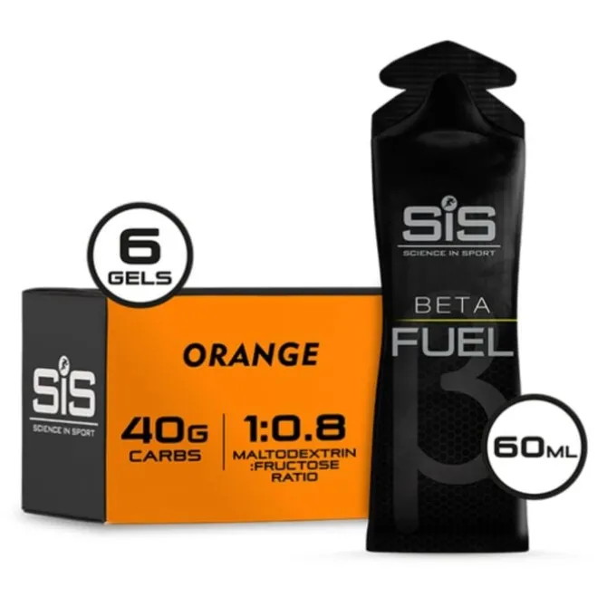 SIS Sportnahrung>Beta Fuel Gel 6x60ml. Orange