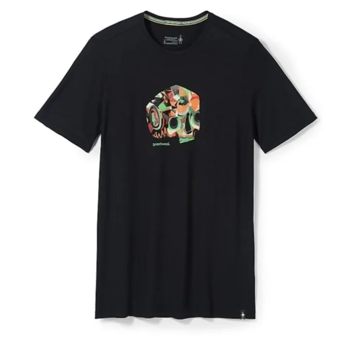 Smartwool Laufshirts>Def Lyfe Short Sleeve Graphic Tee Slim Fit Schwarz