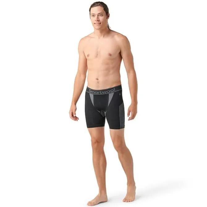 Smartwool Laufunterwäsche>Intraknit 6 Boxer Brief Schwarz