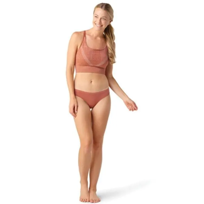 Smartwool Sport-bhs>Intraknit Strappy Bra Rot-violett