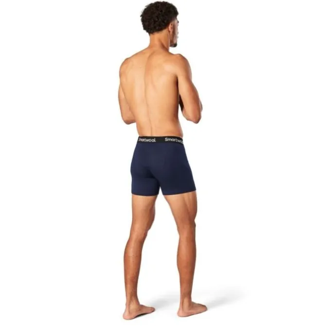 Smartwool Laufunterwäsche>Merino Boxer Brief Blau