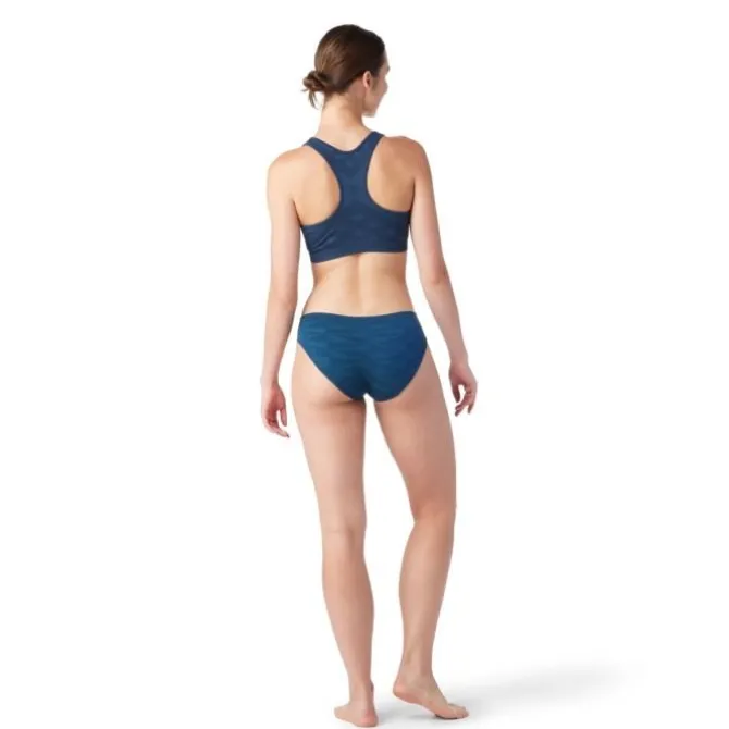 Smartwool Laufunterwüsche>Merino Sport Seamless Bikini Boxed Blau