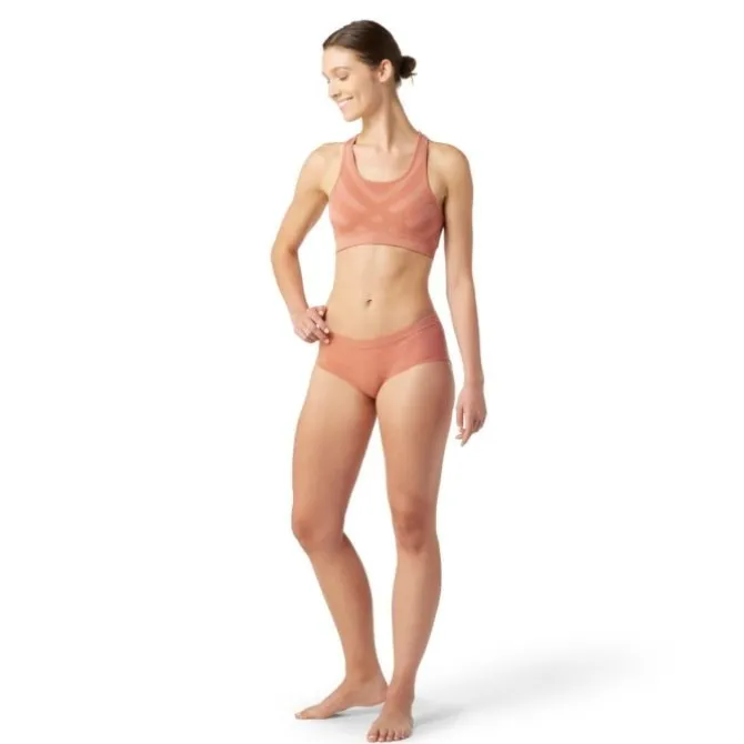Smartwool Laufunterwüsche>Merino Sport Seamless Hipster Boxed Rot