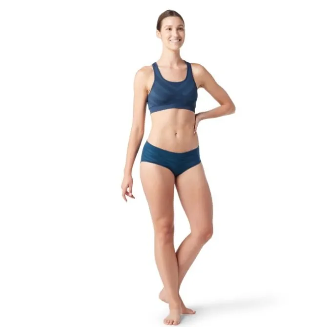 Smartwool Laufunterwüsche>Merino Sport Seamless Racerback Bra Blau