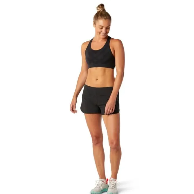 Smartwool Laufunterwüsche>Merino Sport Seamless Racerback Bra Schwarz