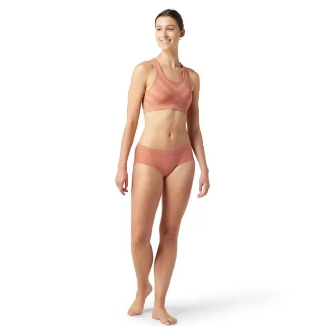 Smartwool Laufunterwüsche>Merino Sport Seamless Racerback Bra Rot