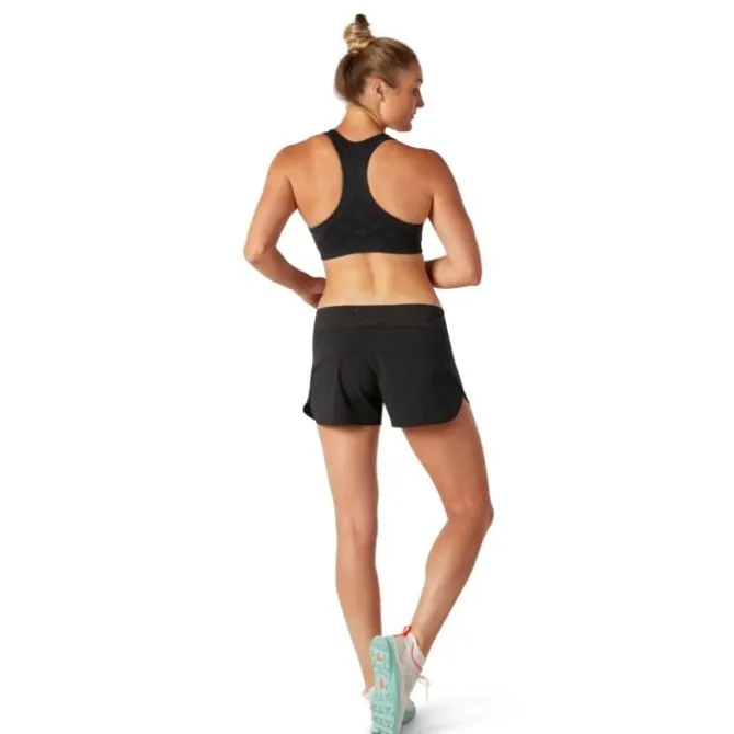 Smartwool Laufunterwüsche>Merino Sport Seamless Racerback Bra Schwarz