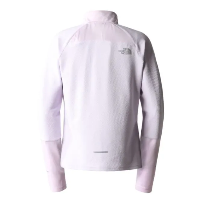 The North Face Laufshirts>1/4 Run Fleece Violett