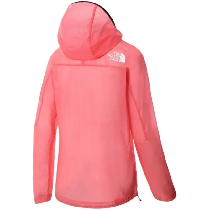 The North Face Laufjacken>Flight Lightriser Wind Jacket Rot-violett