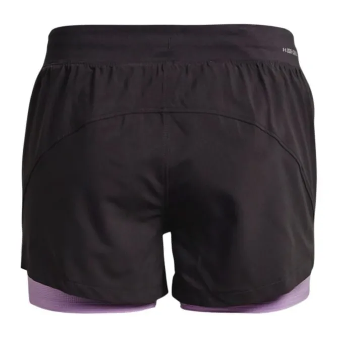 Under Armour Laufshorts>Iso-Chill Run 2-In-1 Shorts Schwarz