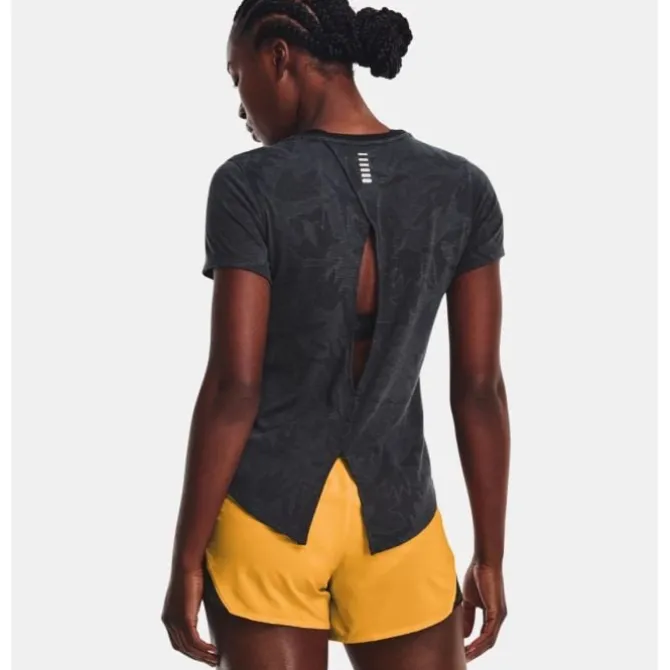 Under Armour Laufshirts>Streaker SnowCloud Short Sleeve Schwarz