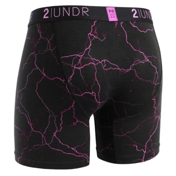 2UNDR Laufunterwäsche>Swing Shift Boxer Schwarz