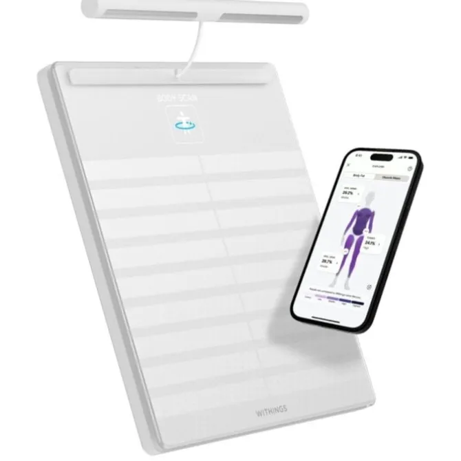 Withings Badezimmerwaage | Pflegeprodukte>Body Scan Weiß