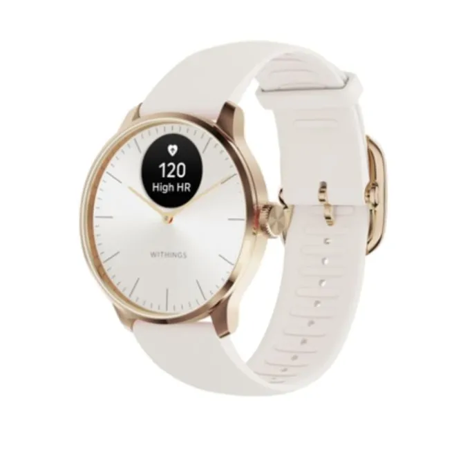 Withings Laufuhren / Pulsuhren>Scanwatch Light 37mm Gold