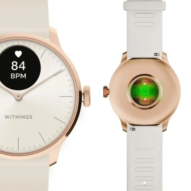Withings Laufuhren / Pulsuhren>Scanwatch Light 37mm Gold
