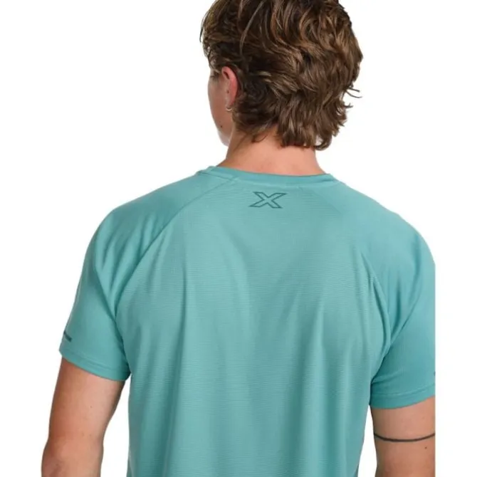 2XU Laufshirts>Aero Tee Grün