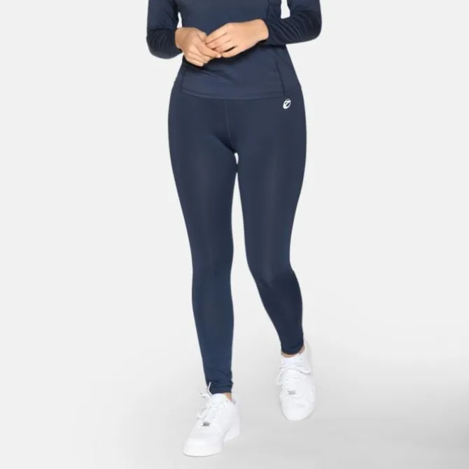 Zebdia Laufhosen>Baselayer Leggings Blau