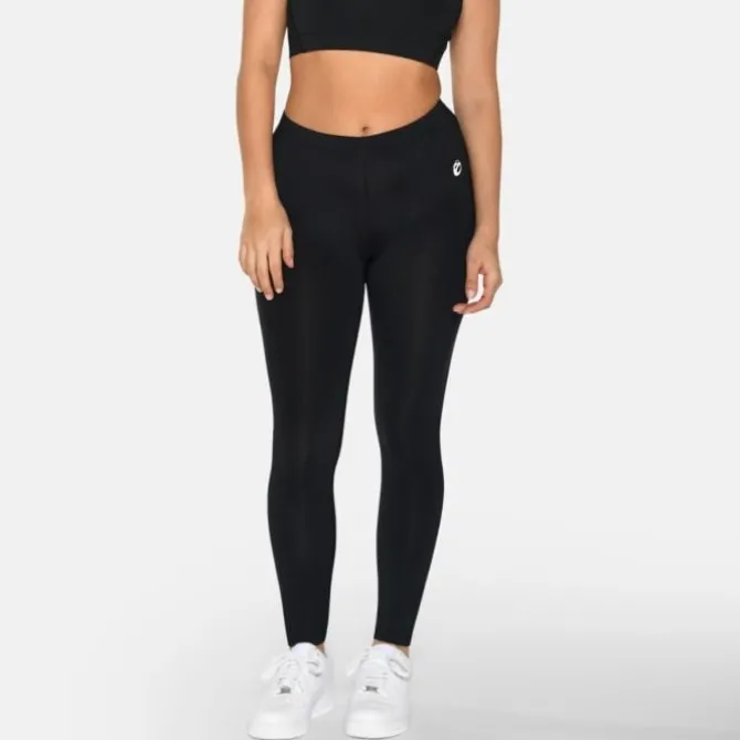 Zebdia Laufhosen>Baselayer Leggings Schwarz