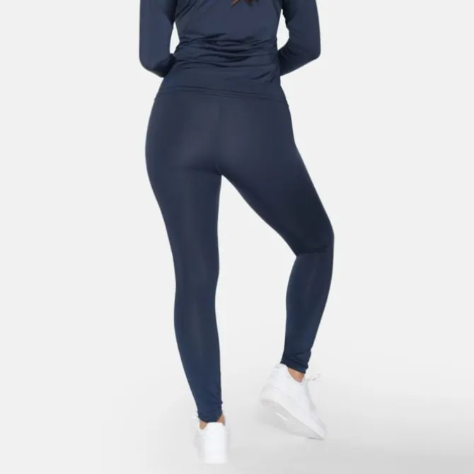 Zebdia Laufhosen>Baselayer Leggings Blau