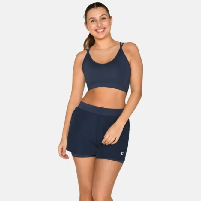 Zebdia Sport-bhs>Sports Bra Slim Strap Blau