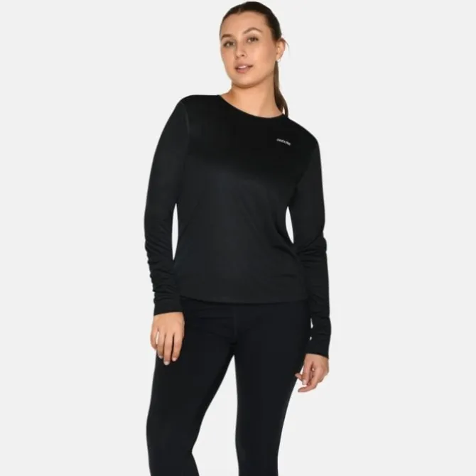 Zebdia Laufshirts>Sports LS Tee Schwarz